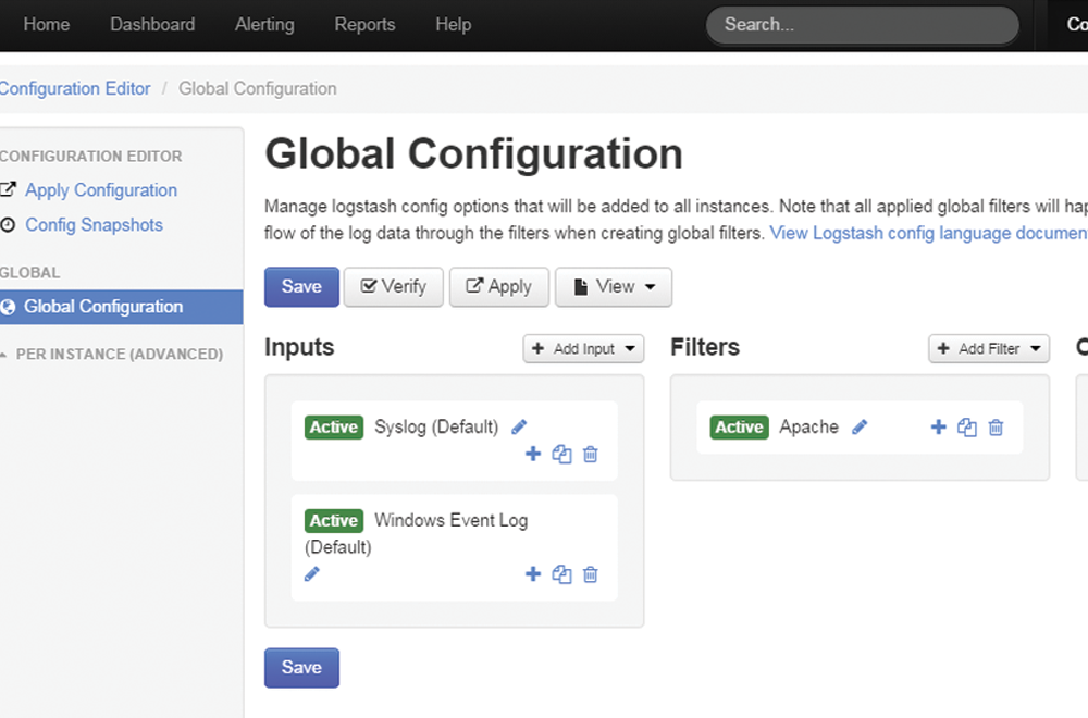 Configure Syslog Server